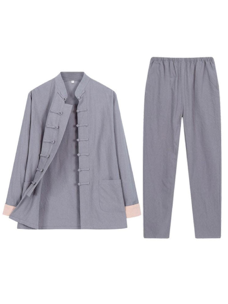 Plus size, cotton fabric, Chinese Tang suit jacket and Tang suit set