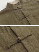 Cotton Tang suit shirt, Chinese traditional Martial Arts suit shirt