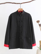 Cotton Tang suit shirt, Chinese traditional Martial Arts suit shirt