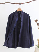 Cotton Tang suit shirt, Chinese traditional Martial Arts suit shirt