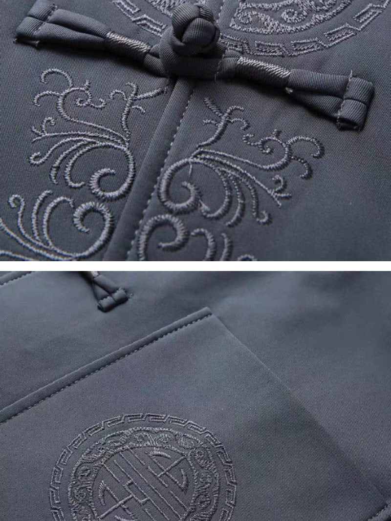 Aslinhanfu Cotton fabric, Chinese Tang Suit coat
