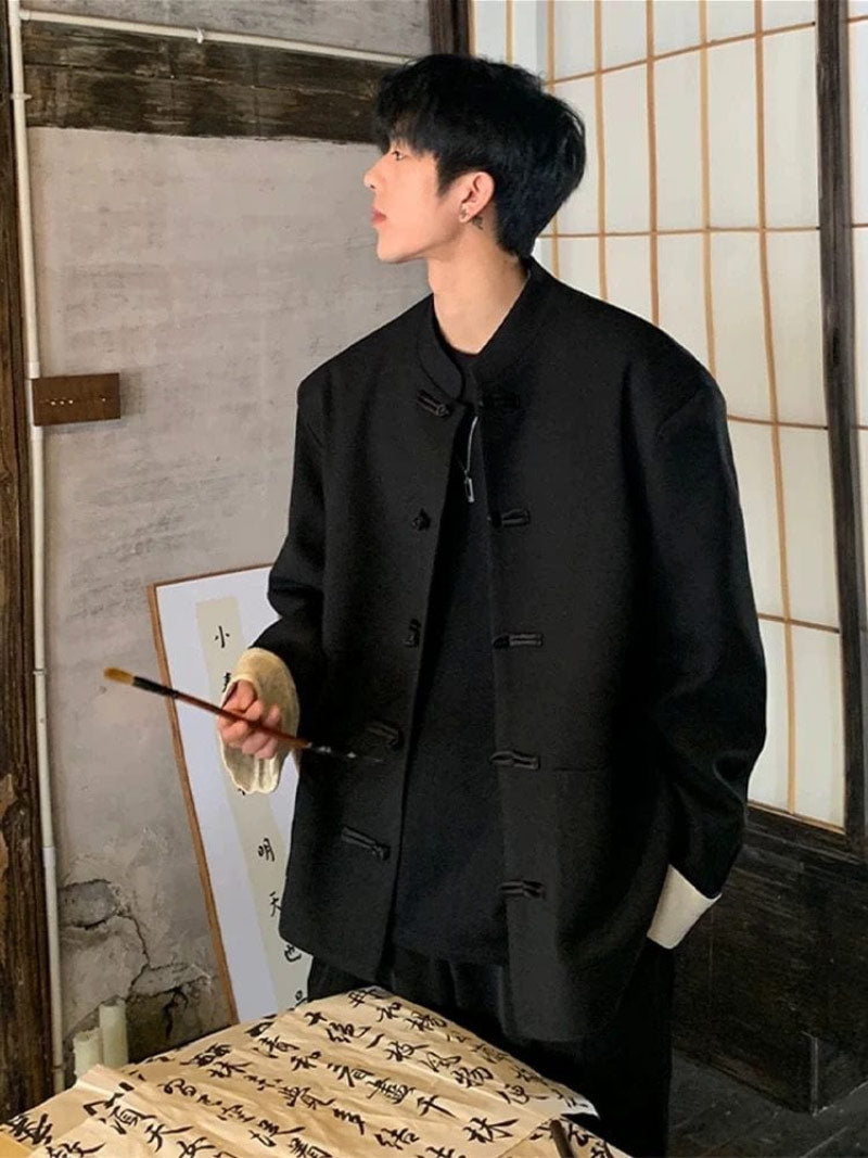 Men's Chinese tunic Suit Jacket, Chinese style tang suit Jacket