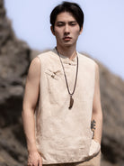 Tang Vest Suit Men’s Sleeveless Vest