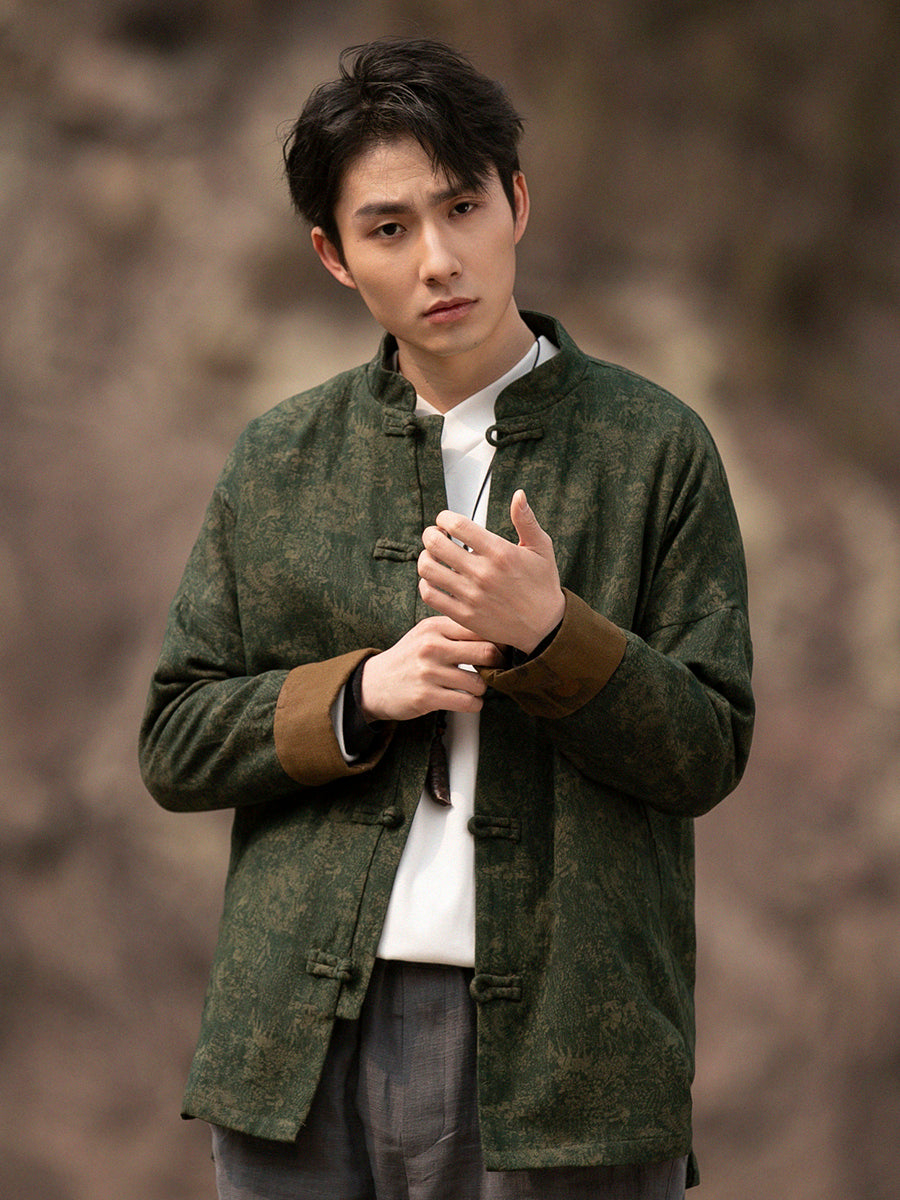 Traditional Chinese Jacket Tang Style Men’s Jacket