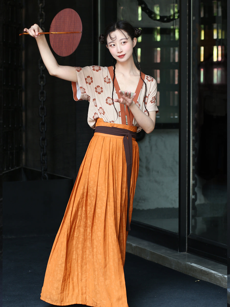 Vintage Woman Dress Tang Style Fashion Hanfu