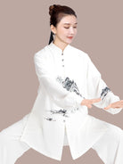 Wushu Uniform for Sale Silk-Linen Tai Chi Fu