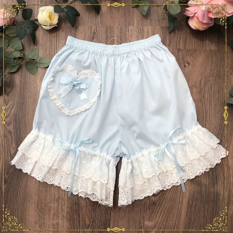 Cotton Lolita Bloomers Lace Home Shorts