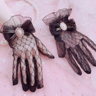 Handmade Lolita Wedding Lace Gloves