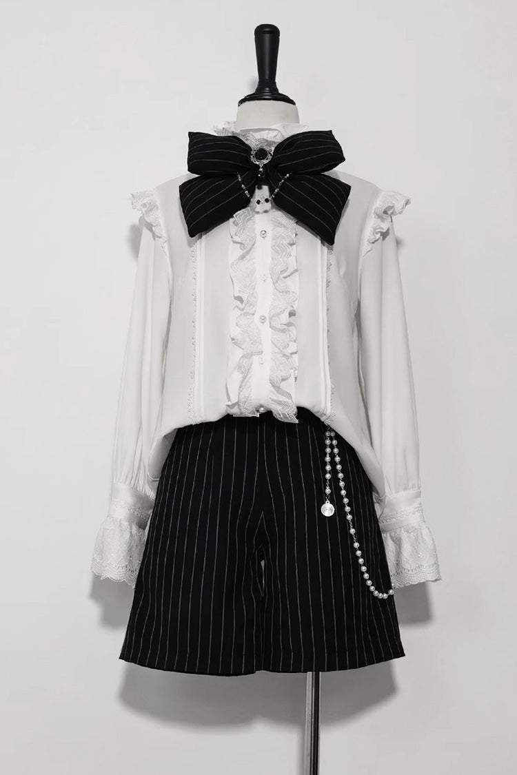 White Rabbit Theater Jacquard Version Ouji Lolita Shirt