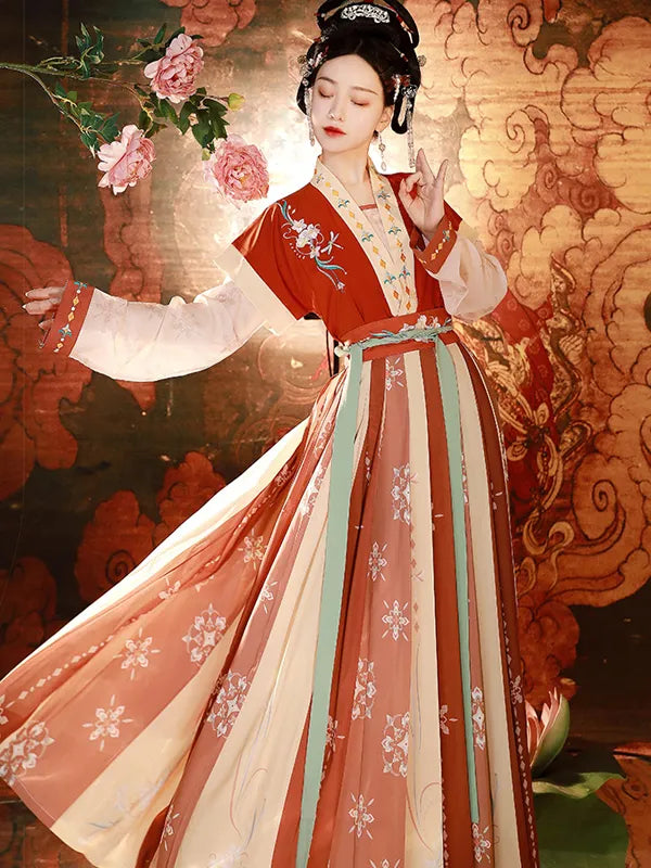 Ancient China Clothes Tang Dynasty Hanfu Dress Women