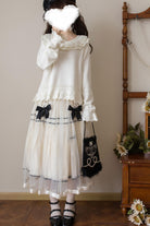Nana - Sweet Lolita Sweater, Detachable Bow