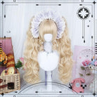 Dalao Home - Blonde Sweet Lolita Wig With Roman Roll & Double Ponytails
