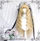 Doll-like Lolita Long Curly Wig, Comic Sideburns