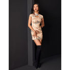 High-end Mini Qipao With Frog Buttons & Contrast Piping