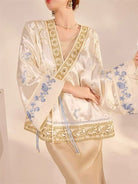 Violette Romance Loose-Fitting Qipao Coat