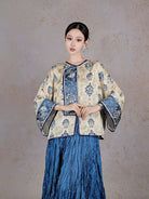 Elena Spectacular Loose-Fitting Cheongsam Coat