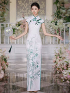 Blair bamboo long Cheongsam