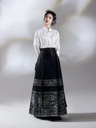 Ming Dynasty long Ma Mian Qun set 馬面裙