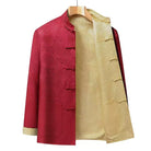 Reversible Chinese Tang Suit Jacket, Wave pattern Tang Suit Jacket