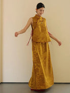 Morgan Brocade Satin Cheongsam Set | Bespoke available