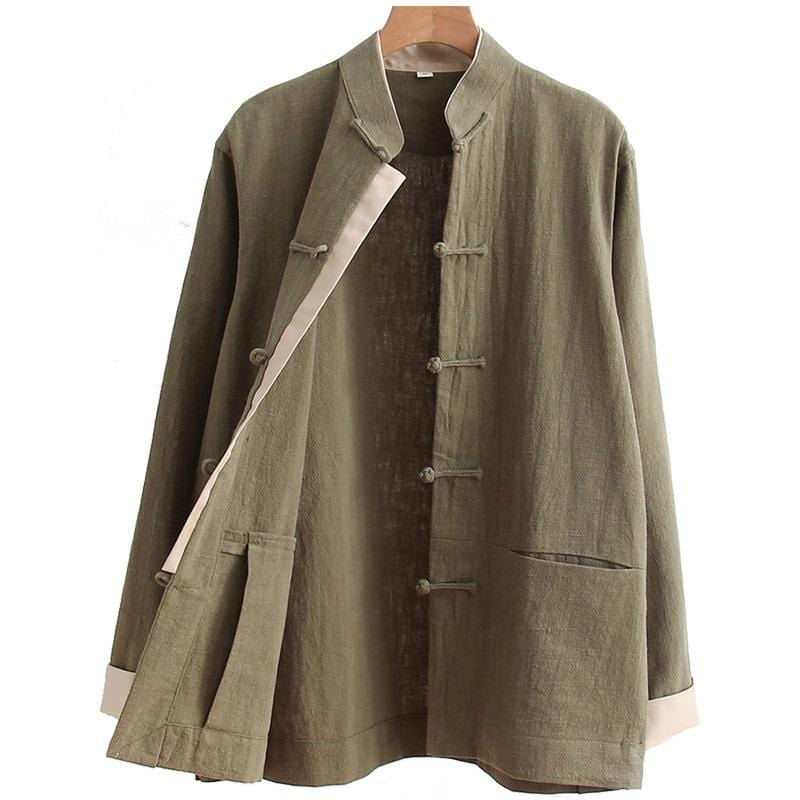Linen fabric, Chinese Tang Suit shirt