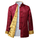 Chinese Men double sided Tang suit Jacket, Wedding tang suit jacket