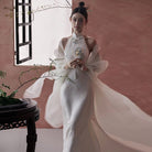 新中式 Halter maxi Qipao Set | Bespoke available