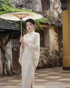 Fall and winter collection, knitting Qipao Shawl