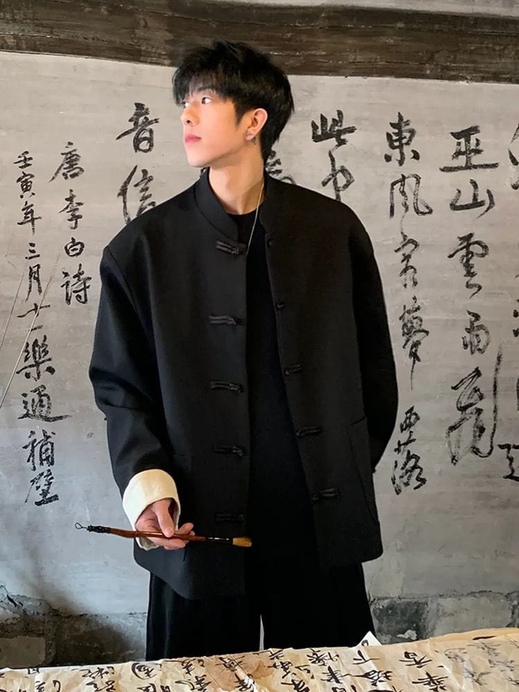 Men's Chinese tunic Suit Jacket, Chinese style tang suit Jacket