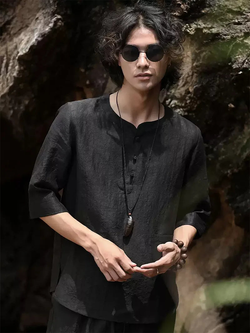 Buy Expensive Tang Suit Online | 25 Momme Xiangyun Silk Tang Suit