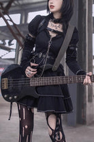Black Letters and Poems Gothic Punk Lolita JSK Dress