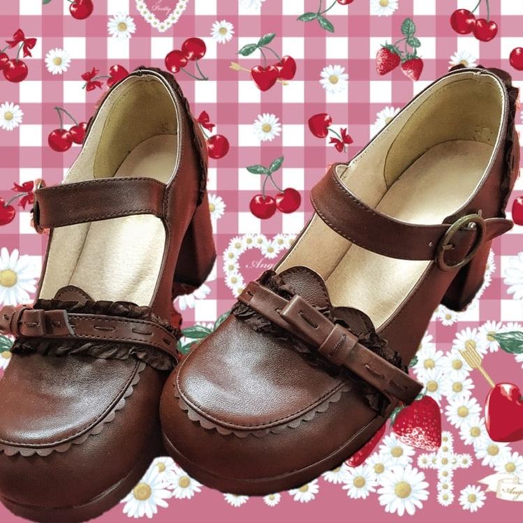 Bow Lace Customized Lolita Shoes