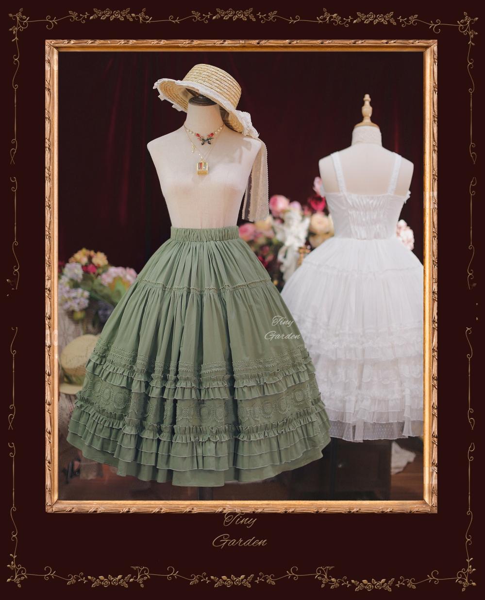 Dream Bouquet - Elegant Sweet Lolita Skirt