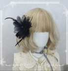 Floral Shaped Lolita KC, Pearls Accent Headdress