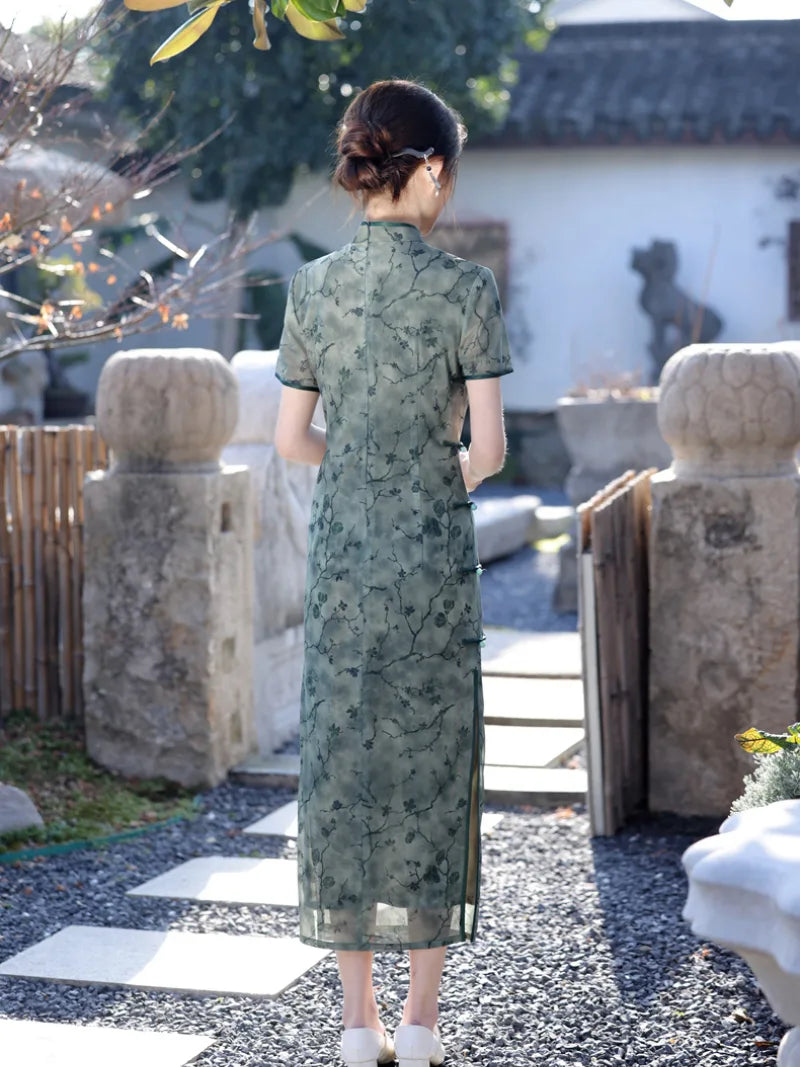 Casual Qipao | Beautiful Slim Vintage Chinese Cheongsam Dress
