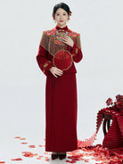Chinese Engagement Dress – Modern Hanfu Inspired Ceremony & Festival Outfit