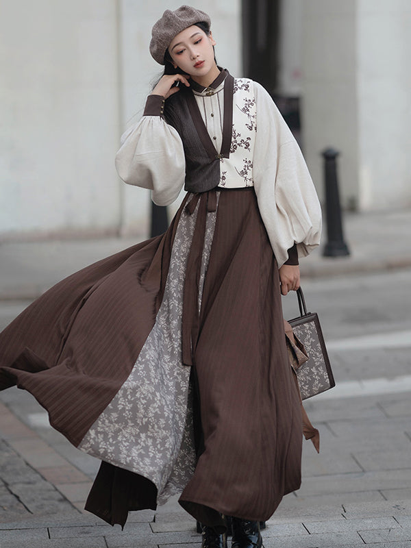 Chinese Fashion Clothing Hanfu Improved Hanfu Dress