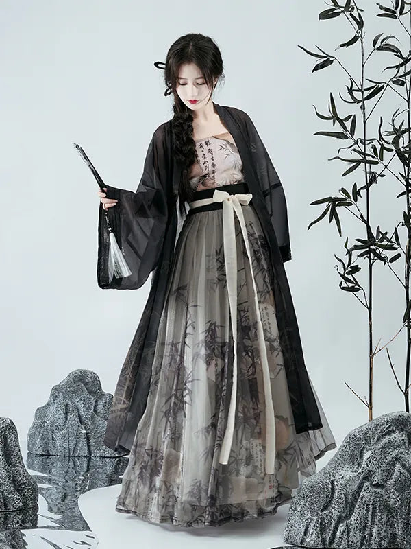 Fashion Hanfu Chinese Traditional Dresses Song Dynasty Hanfu Women