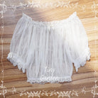 Summer Refreshment - Elegant Lolita Summer Lace A-line Neckline Blouse