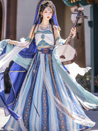 Dunhuang Hanfu Dress Goddess Dance Performance Costume