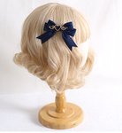 Xiaogui - Handmade Kawaii Bow Clips Brooch Multicolors