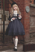 Princess Lost In The Fog Ruffle College Style Elegant Classic Lolita JSK Dress 2 Colors