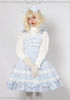 Cotton Classic Lolita Six-Panel Cut Floral JSK Dress