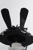 Black Rabbit Theater Jacquard Version Ouji Lolita Rabbit Ear Hat
