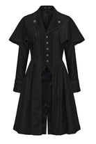 Black [The Eternal Sea of Hope] Long Sleeves Ouji Fashion Vintage Elegant Prince Lolita Long Coat