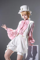 White Ouji Fashion Vintage Elegant Prince Lolita Shorts