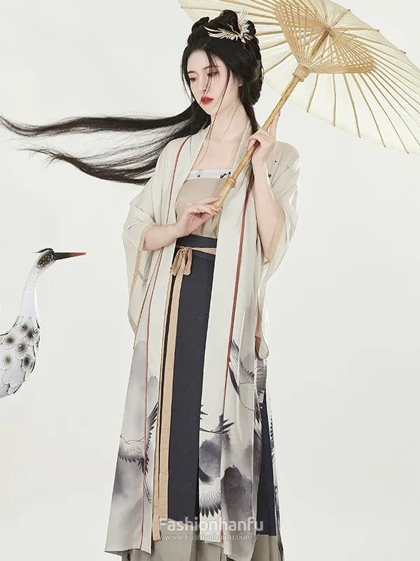 Ancient Chinese Clothing Ink Shadow Hanfu Dress Women’s Hanfu Dress