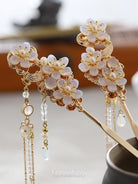 Fashion Hanfu Asian Hair Pins Handmade Original Retro Step Shaking