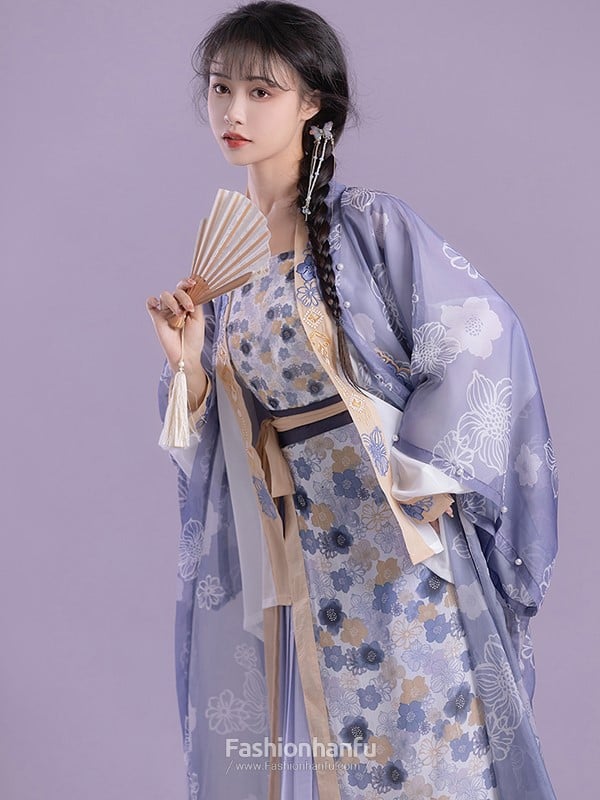 Fashion Hanfu Women’s Song Dynasty Style Daily Hanfu Dress Chinese Fashion Dress