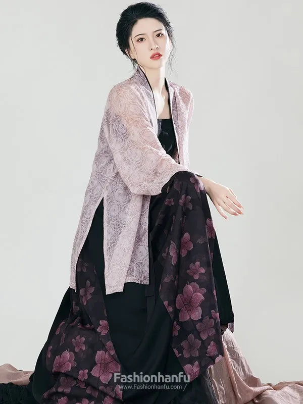 Fashion Hanfu Chinese Song Dynasty Modern Hanfu Dress Female